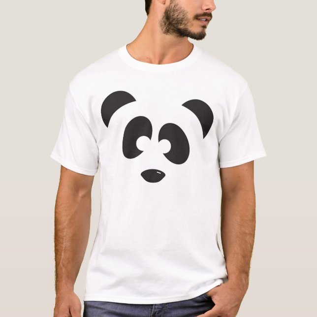 Panda Face T-Shirt (Front)
