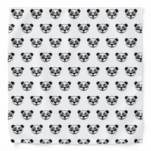 Panda Face TP Bandana