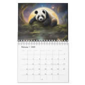 Panda Fantasy Calendar (Feb 2025)