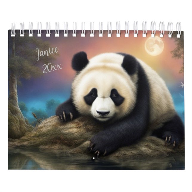 Panda Fantasy Calendar (Cover)