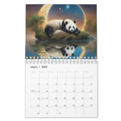 Panda Fantasy Calendar (Mar 2025)