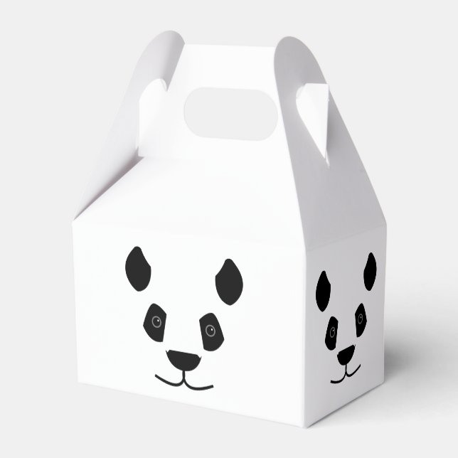 Panda Favor Boxes (Back Side)