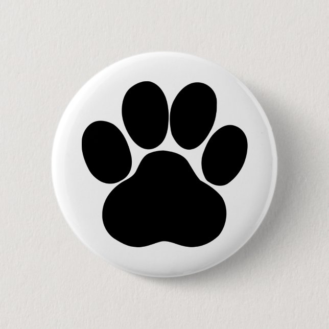 Panda feet design button (Front)
