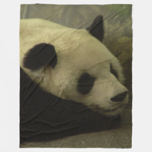 Panda Fleece Throw Blanket
