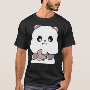 Panda Food space birthday animal birthday  T-Shirt