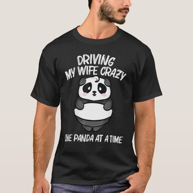 Panda For Men Dad Cute Panda Bear Animal T-Shirt (Front)