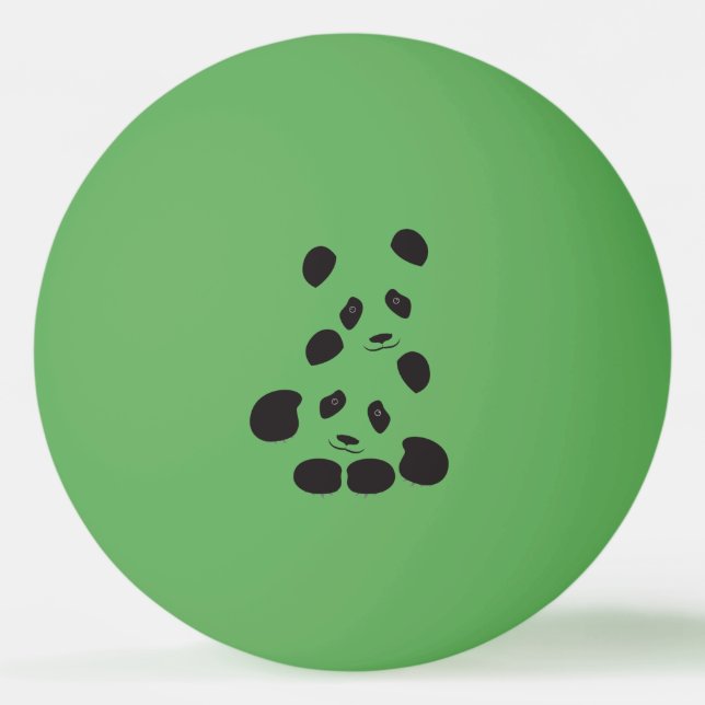 Panda Friendship Ping-Pong Ball (Front)