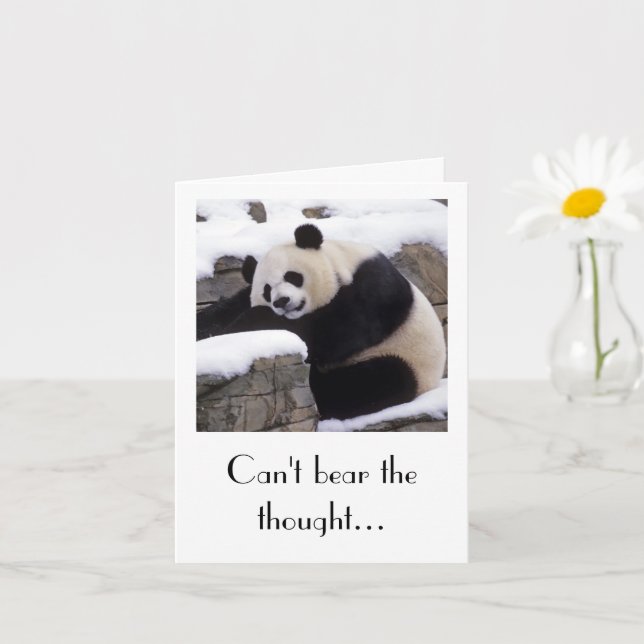 Panda Get Well Card | Zazzle