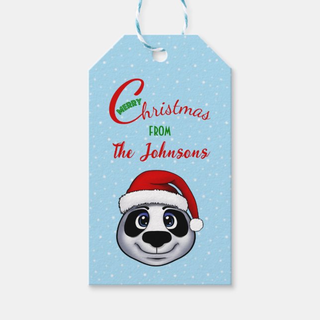 Panda Gift Tags (Front)