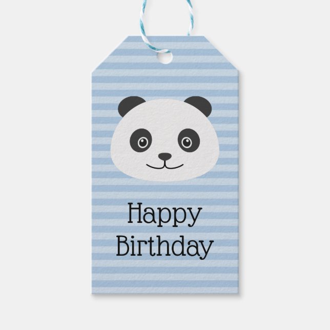 Panda Gift Tags (Front)