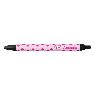 Panda Girl Pink Pen