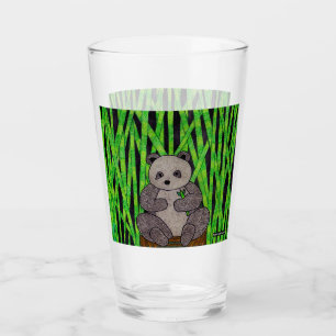 Panda - Glass Cup