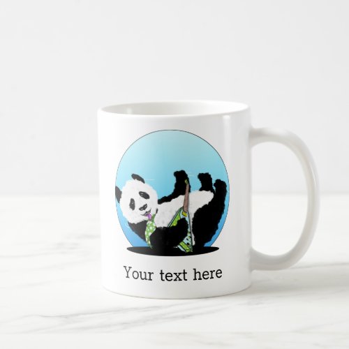 Panda guitar solo coffee mug