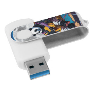 Panda Guitar USBDrive-32GB/64GB|Music Lover Gift Flash Drive