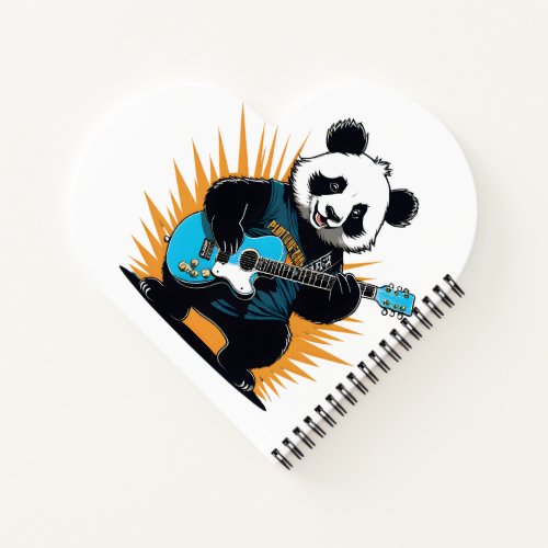 Panda guitarist notebook