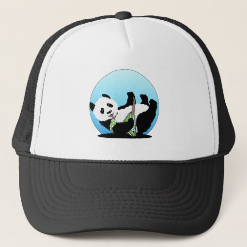 Panda Guitarist Trucker Hat