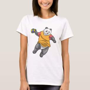 Panda Handball player Handball T-Shirt