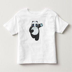 Panda Handball player Handball Toddler T-shirt
