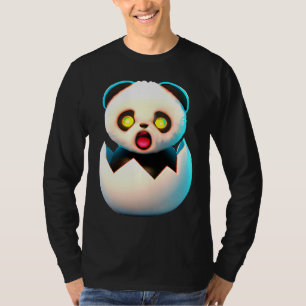 Panda hatches from egg T-Shirt