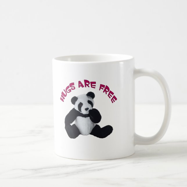 Panda hug coffee mug (Right)