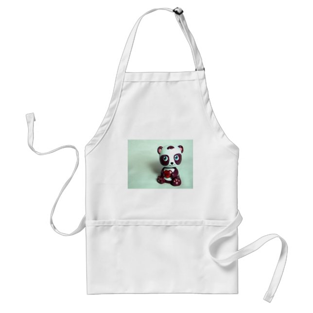 Panda Hug II Adult Apron (Front)