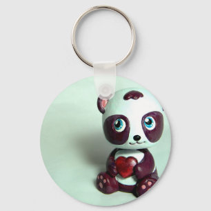 Panda Hug II Keychain