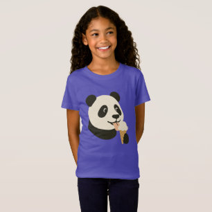Panda Ice Cream Kids T-Shirt