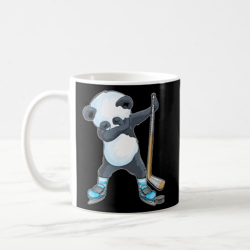 Panda Ice Hockey Panda Kids Boys Funny Ice Hockey  Coffee Mug