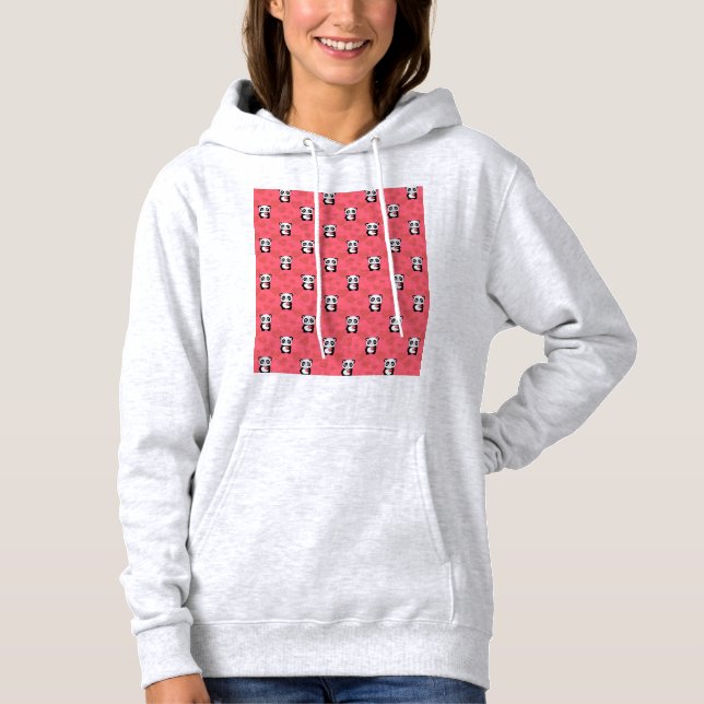 Panda illustration design Hoodie (Front)