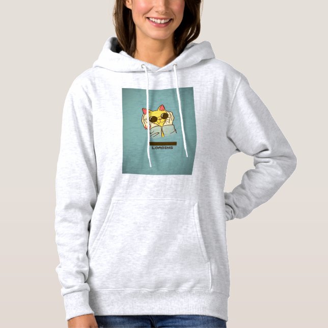 Panda illustration design Hoodie (Front)