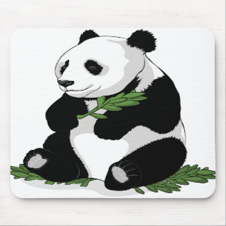 Panda Illustration Mousepad