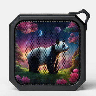 Panda in a Fantasy Garden Bluetooth Speaker