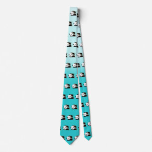 Panda In The Tree Neck Tie