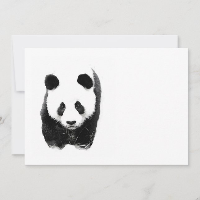 Panda Invitations (Front)
