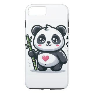 Panda iPhone shell iPhone 8 Plus/7 Plus Case