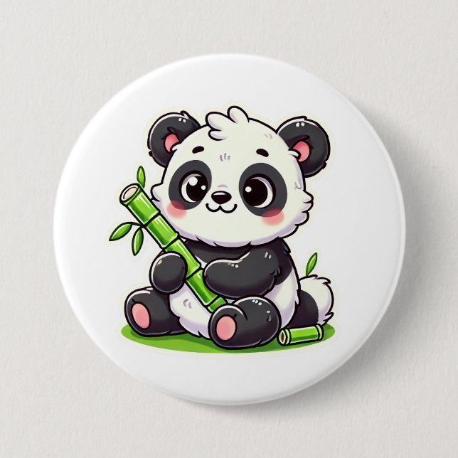 Panda | Ivaniby Button (Front)