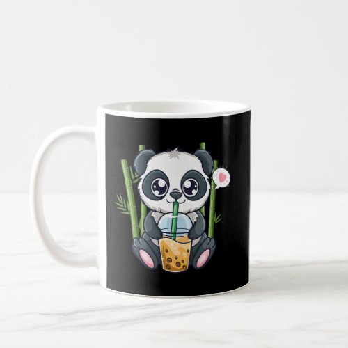 Panda Kawaii Anime Otaku Japanese Bubble Boba Tea Coffee Mug
