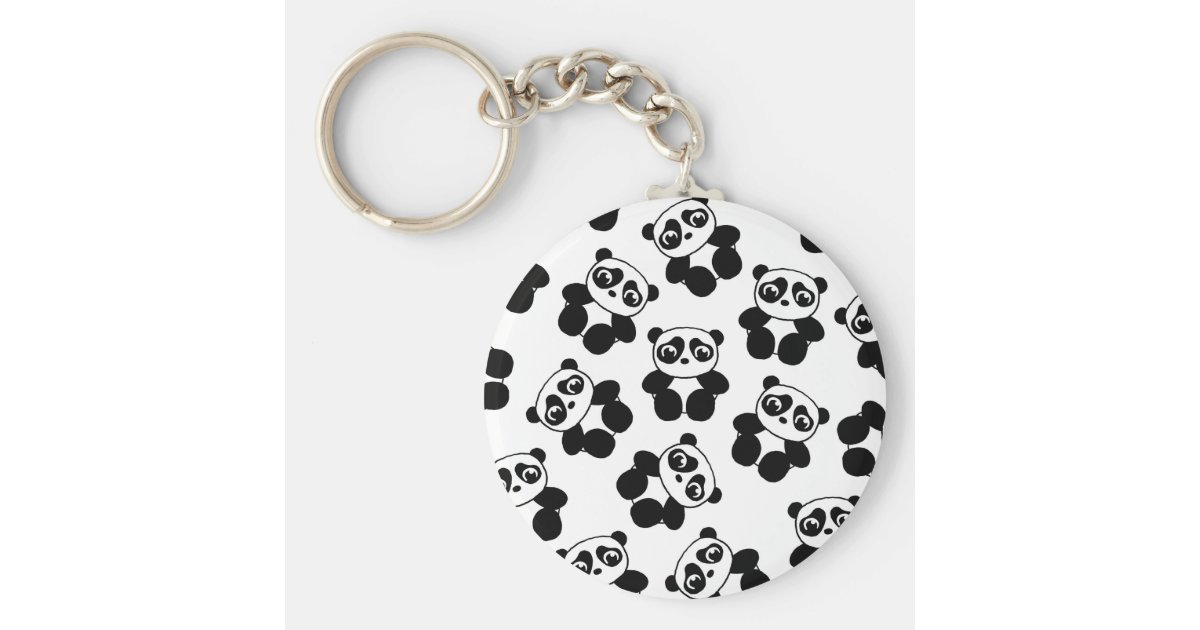 Panda Keychain | Zazzle.com