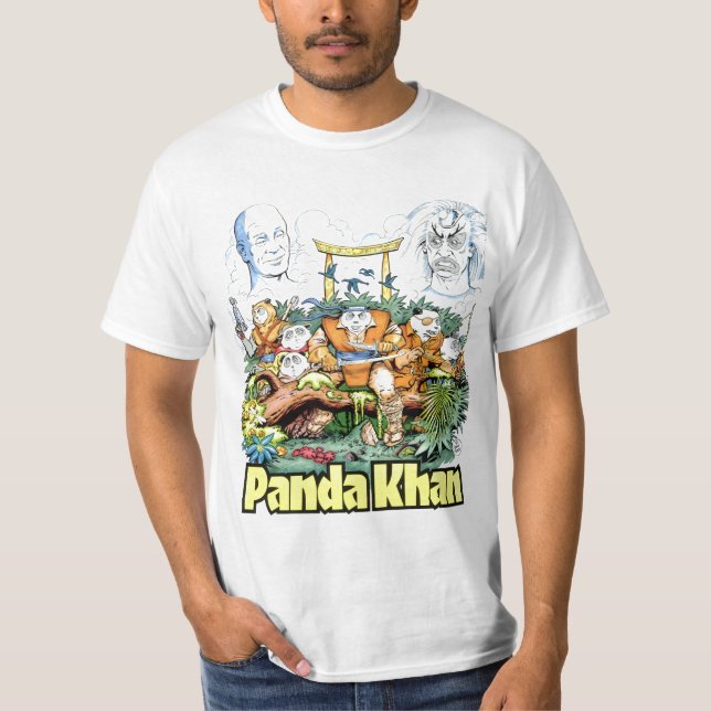 panda khan #1 back cover T-Shirt (Front)