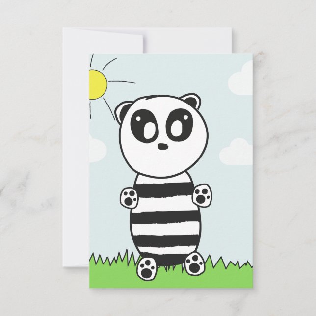 Panda Kid  Card (Front)