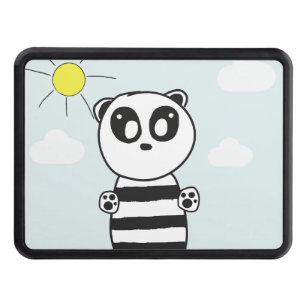 Panda Kid  Hitch Cover