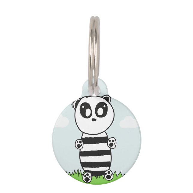 Panda Kid  Pet ID Tag (Front)