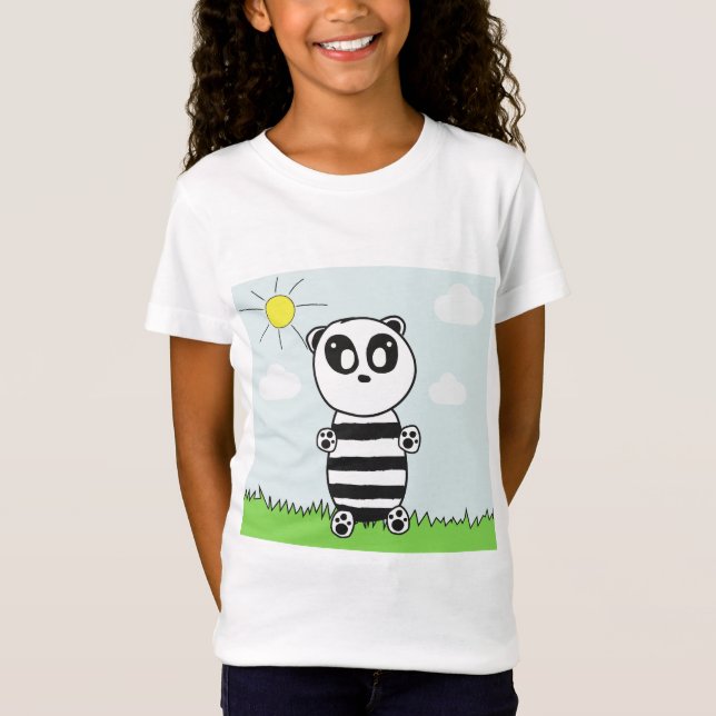 Panda Kid  T-Shirt (Front)