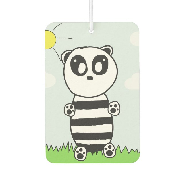 Panda Kids  Air Freshener (Front)