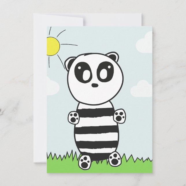 Panda Kids  Announcement (Back)