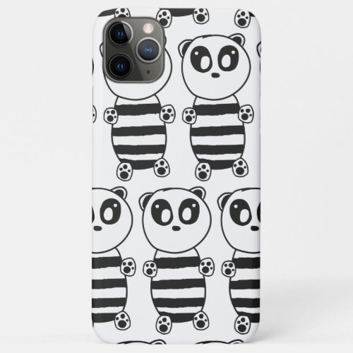 Panda Kids  iPhone 11 Pro Max Case