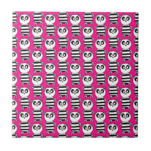 Panda Kids Ceramic Tile