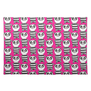 Panda Kids  Cloth Placemat