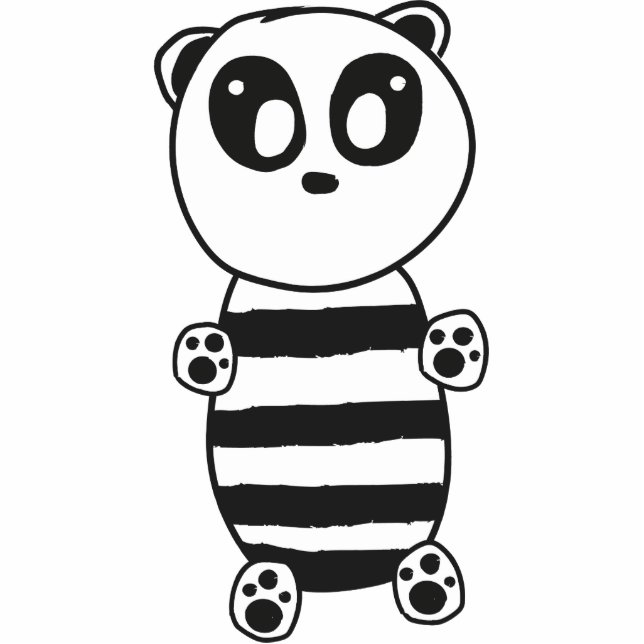 Panda Kids  Cutout (Front)