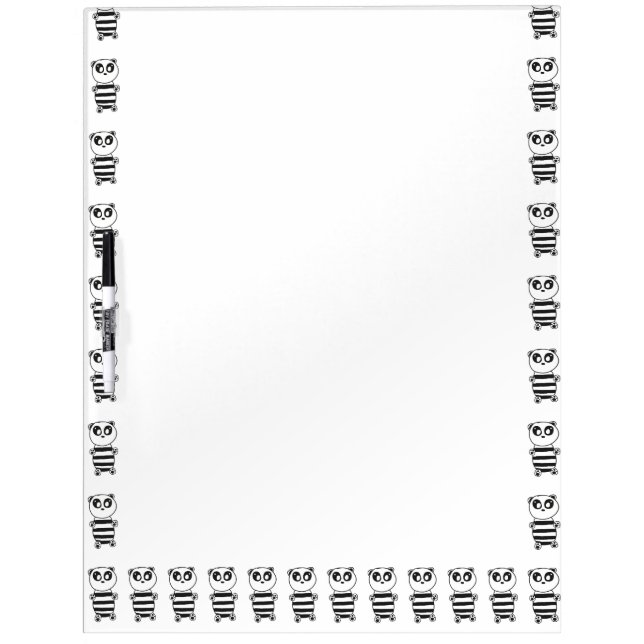 Panda Kids   Dry Erase Board (Front)